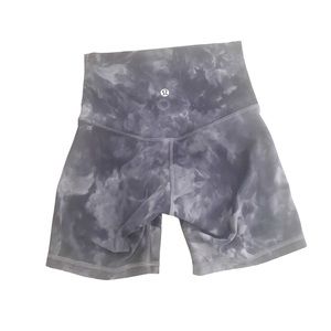 Lululemon Align High-Rise Biker Short Diamond Die - 6” inseam